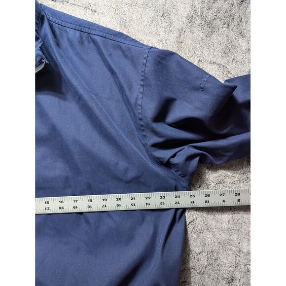 Eddie Bauer Long Sleeve 1/4 Zip Windbreaker Women's Size Large Blue - Picture 7 of 14